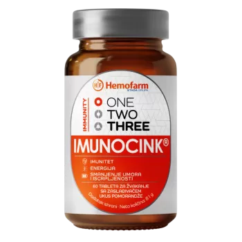 One Two Three Imunocink za odrasle 60 tableta za žvakanje