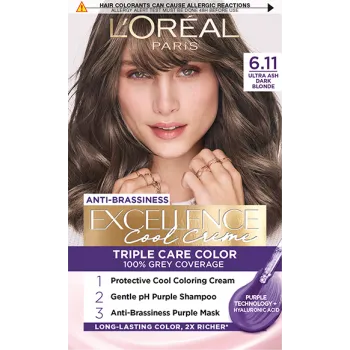 L'Oréal Paris Excellence boja za kosu 6.11 Ultra Ash Dark Blond