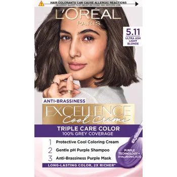 L'Oréal Paris Excellence boja za kosu 5.11 Ultra Ash Light Brown