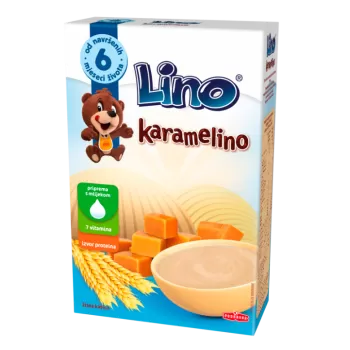 Lino mlečna instant kaša Karamelino 200g