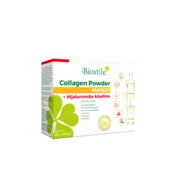 Biostile Collagen Powder 6+HA mango 30 kesica