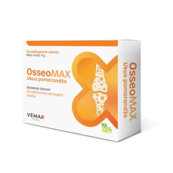 OsseoMAX 30 tableta ukus pomorandže