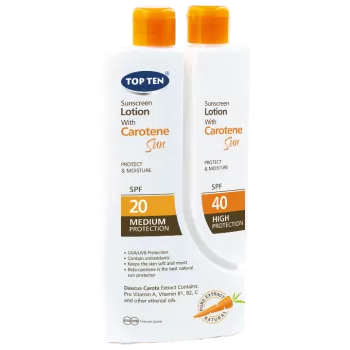 Top Ten Carotene Sun Duo SPF 20/40 200+100ml