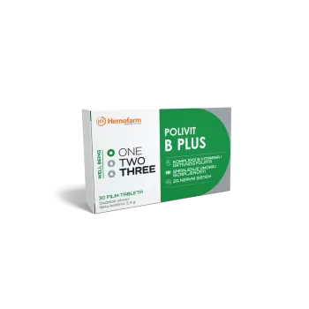 One Two Three Polivit B Plus 30 tableta