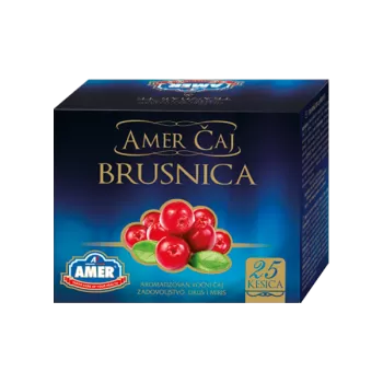 Amer brusnica čaj 20 filter kesica
