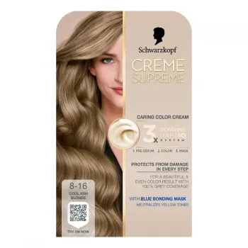 Creme Supreme Farba Za Kosu 8-16 Natural Ash Blonde