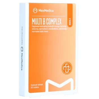 MAXMEDICA MULTI B COMPLEX TABLETE A50