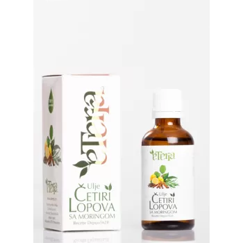 Eterra ulje četiri lopova + Moringa 50ml