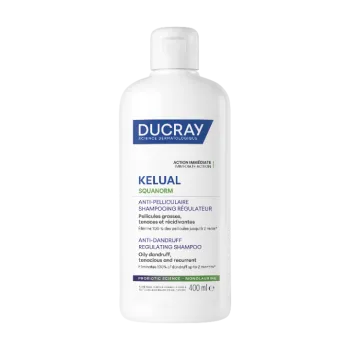 Ducray Kelual Squanorm šampon protiv masne peruti 400ml