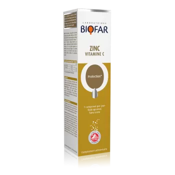 Biofar Cink + Vitamin C 20 šumećih tableta