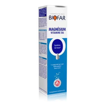 Biofar Magnezijum + B6 20 šumećih tableta