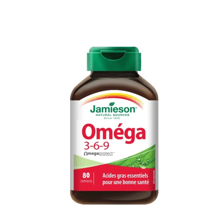 Jamieson Omega 3-6-9 1200mg 80 kapsula