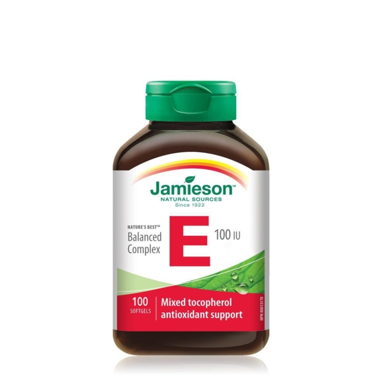 Jamieson Vitamin E 100 IJ 100 kapsula