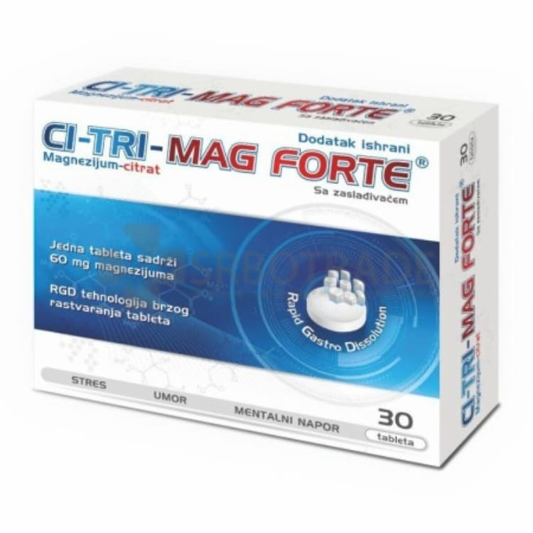 Ci-Tri-Mag Forte 30 tableta