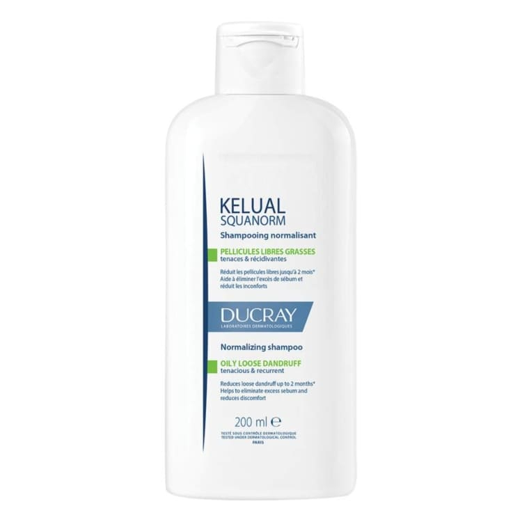 Ducray Kelual Squanorm šampon protiv masne peruti 200ml