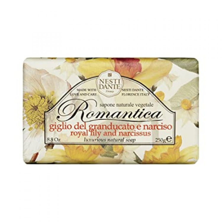 Nesti Dante Romantica Kraljevski ljiljan i narcis sapun 250g