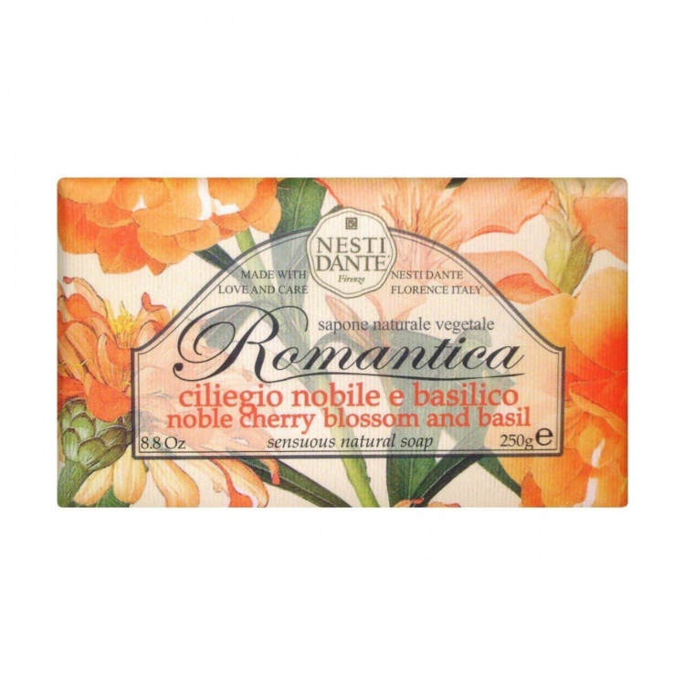 Nesti Dante Romantica Trešnjin sjaj i bosiljak sapun 250g