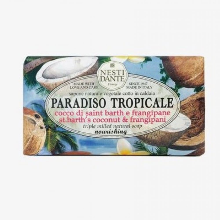 Nesti Dante Paradiso Tropicale Kokos i frangipani sapun 250g