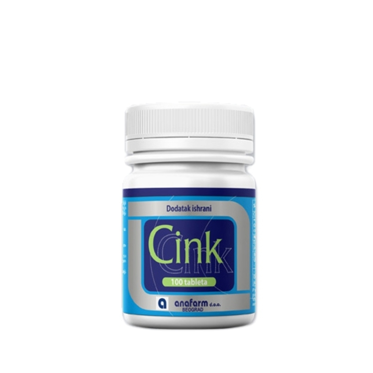 Anafarm cink 7mg 100 tableta