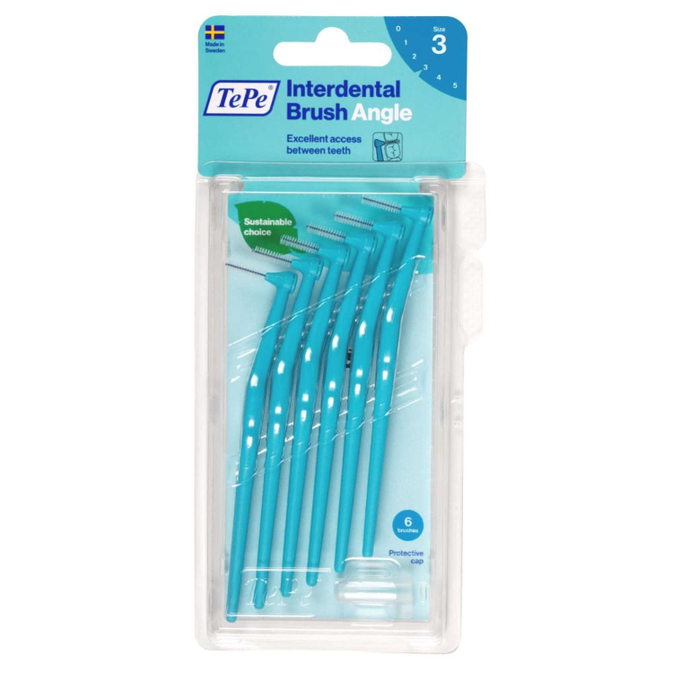 TePe interdentalna četkica Angle 0 6mm Plava 6 komada