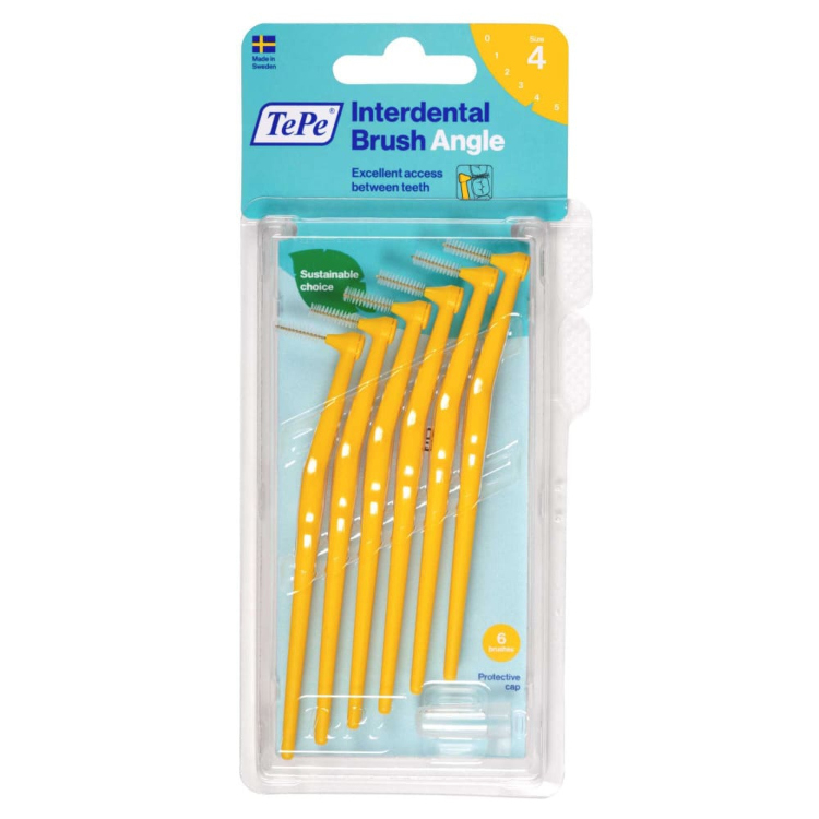 TePe interdentalna četkica Angle 0 7mm Žuta 6 komada