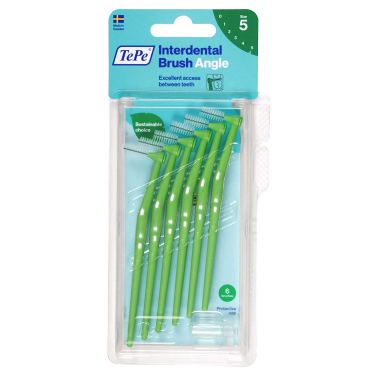 TePe interdentalna četkica Angle 0 8mm Zelena 6 komada