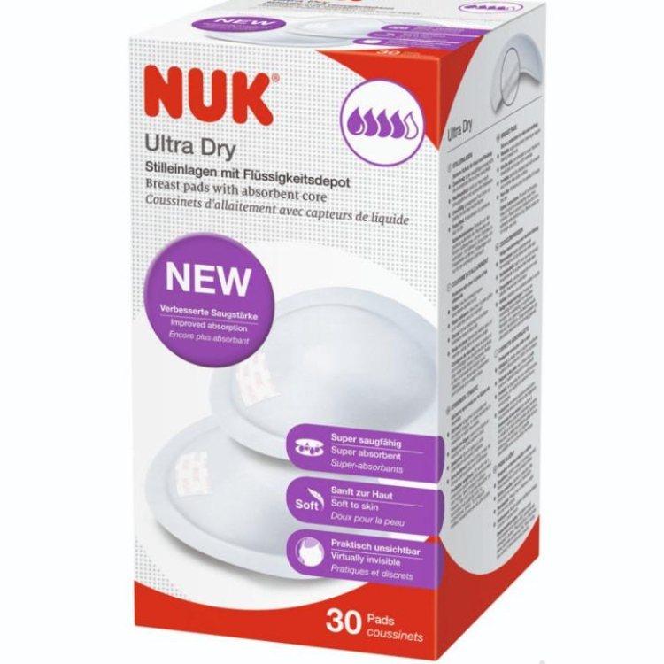 NUK ulošci za grudi za dojilje 30 komada