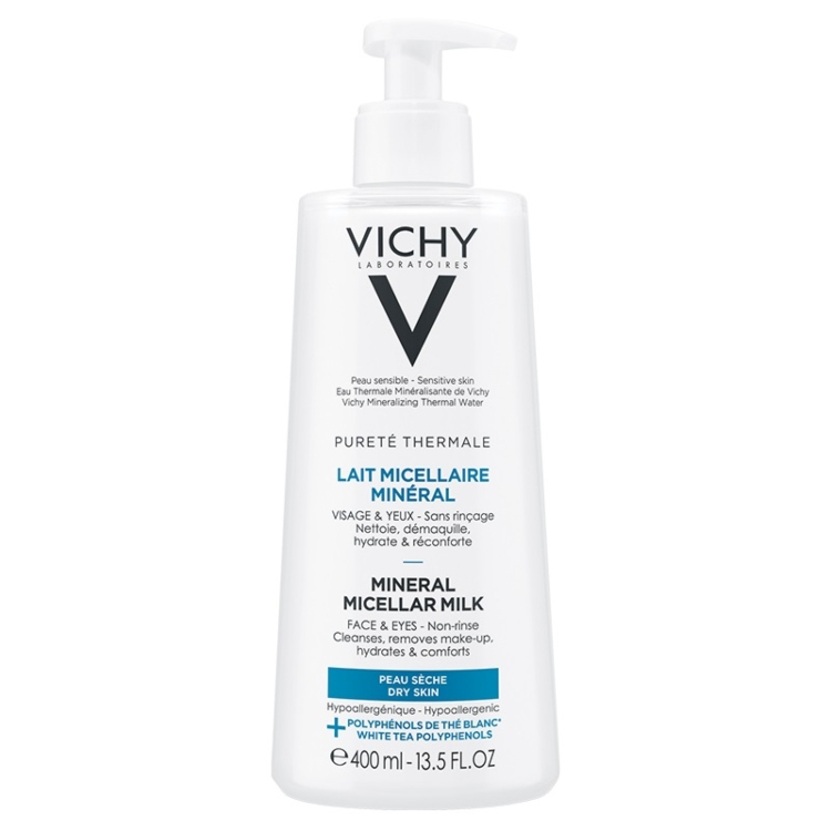 Vichy Purete Thermale micelarno mleko za suvu kožu 400ml