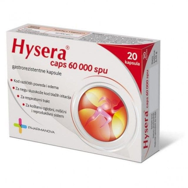 Hysera 60000IJ 20 kapsula