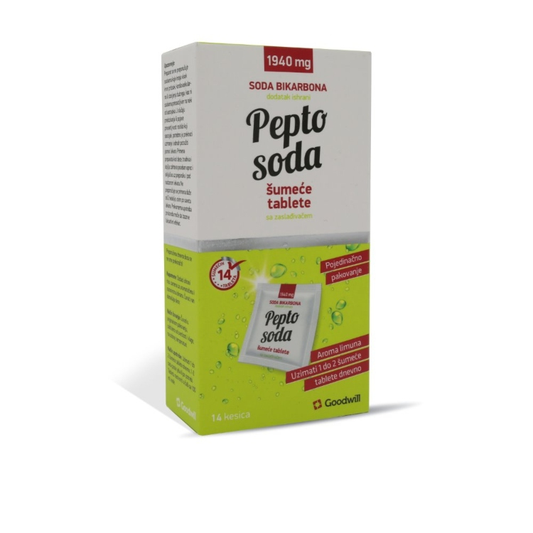 Pepto Soda 14 šumećih tableta