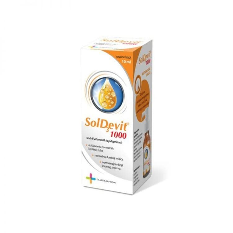 Soldevit 1000 IJ kapi 10ml