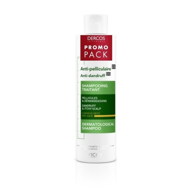 Vichy Dercos šampon protiv peruti za suvu kosu 390ml