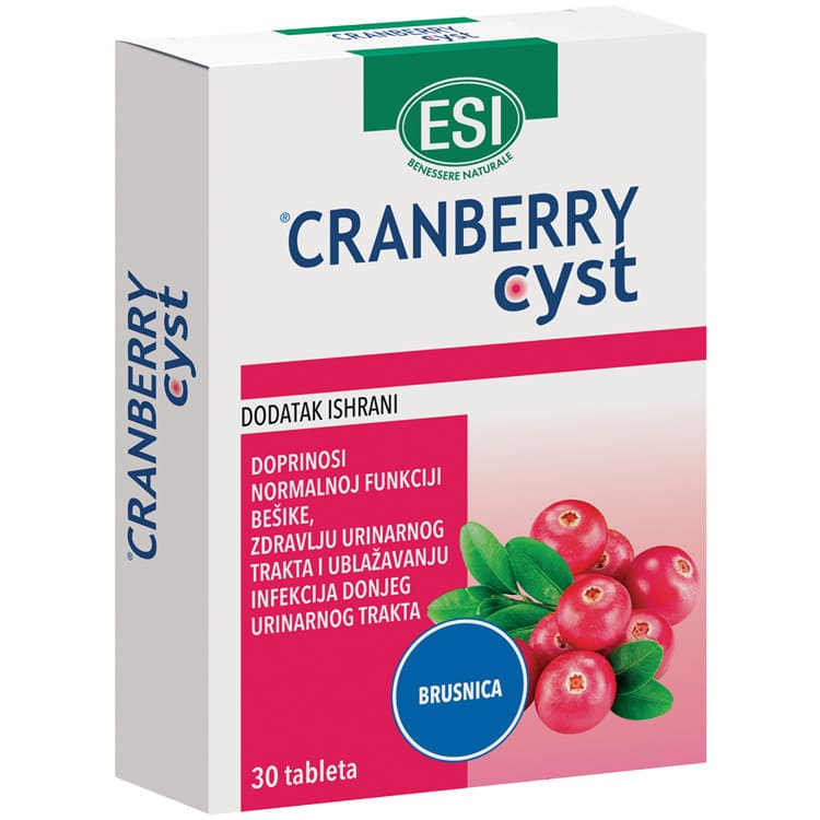 ESI Cranberry Cyst 30 tableta