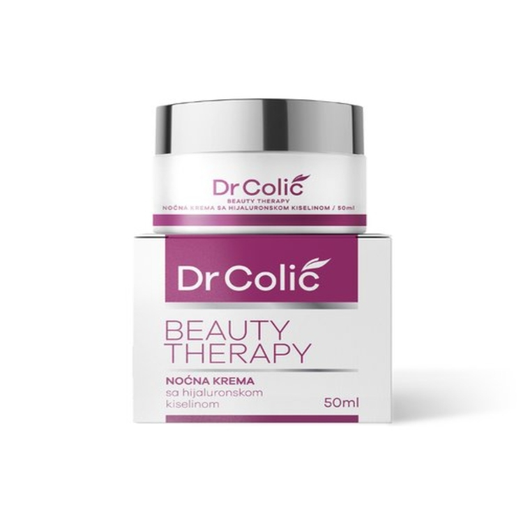 Dr Colić Beauty Therapy noćna krema sa hijaluronskom kiselinom 50ml
