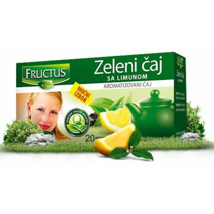 Fructus zeleni + limun filter čaj 20 kesica