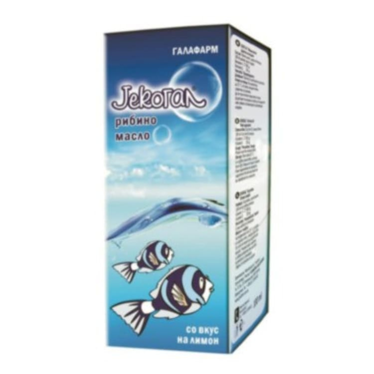Jekogal riblje ulje limun 100ml