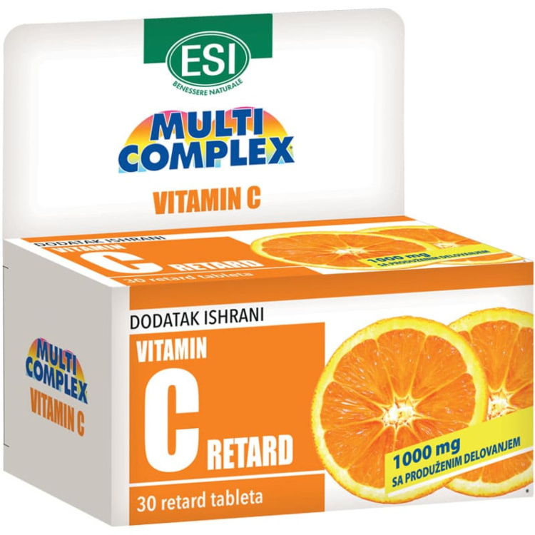 Vitamin C retard 1000mg 30 tableta