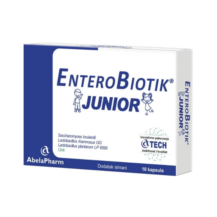 Enterobiotik Junior 10 kapsula