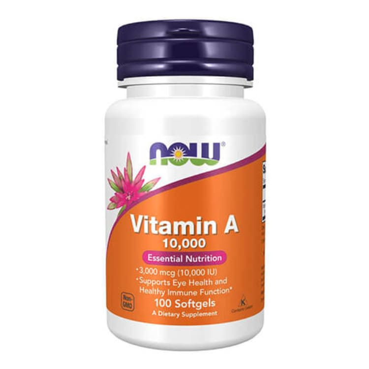 Now vitamin A 10000IU 100 kapsula