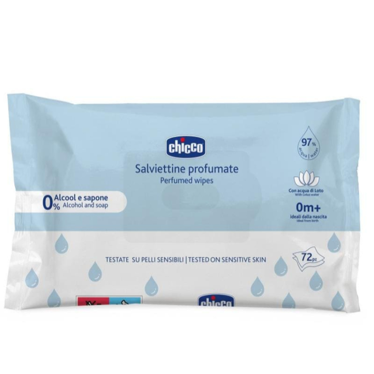 Chicco vlažne maramice 72 komada