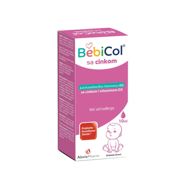 BebiCol Forte Cink + D3 kapi 10ml