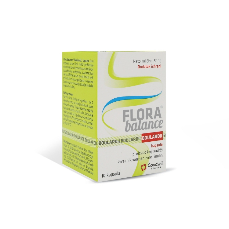 FLORAbalance Boulardii 10 kapsula