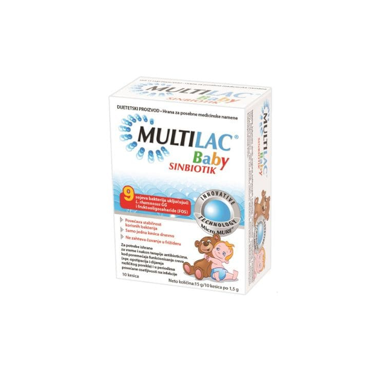 Multilac Baby sinbiotic 10 kesica