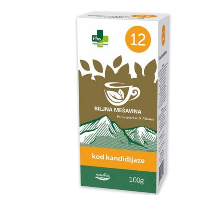 Plus čaj br. 12 protiv kandidijaze 100g