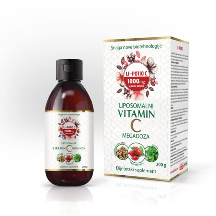 Li-Potio C lipozomalni vitamin C 1000mg 200g