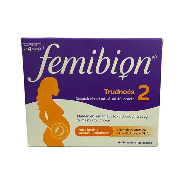 Femibion 2, 28 tableta i 28 kapsula