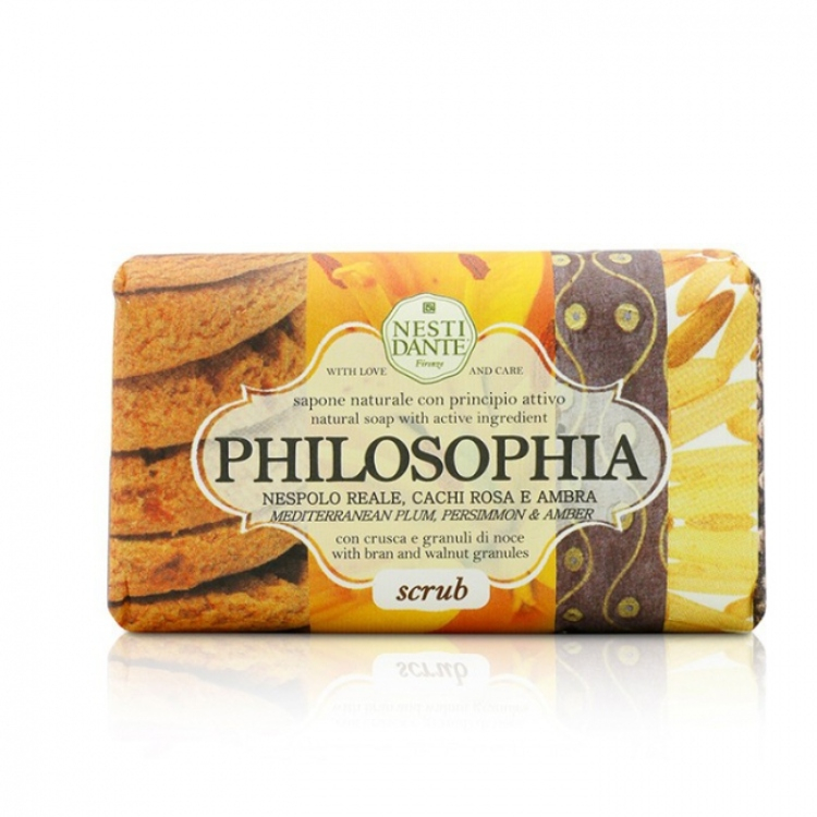 Nesti Dante Philosophia Scrub mekinje i orahove granule sapun 250g