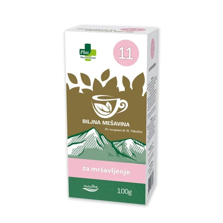 Plus čaj br. 11 za mršavljenje 100g