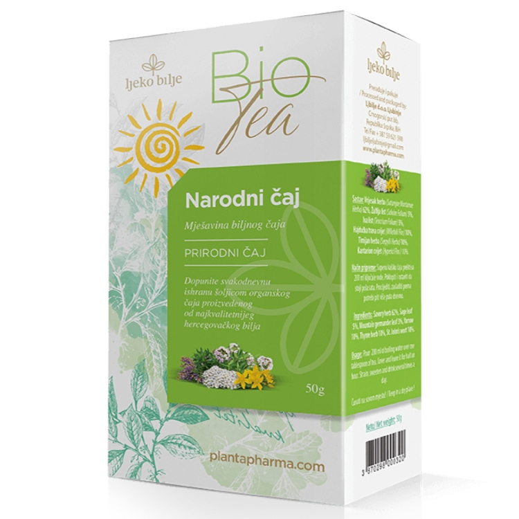 Narodni čaj 50g Ljekobilje