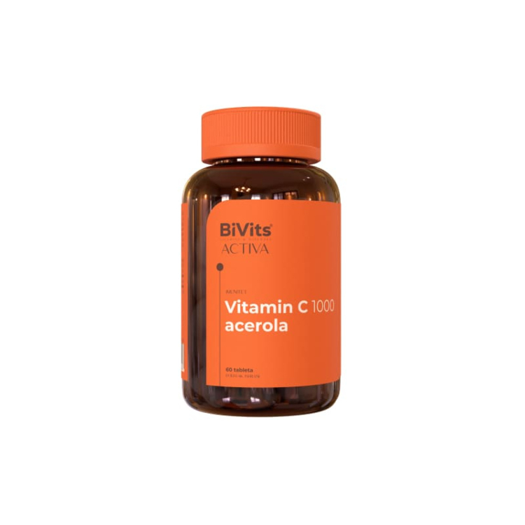 Bivits Activa Vitamin C 1000 Acerola tablete 60 kom